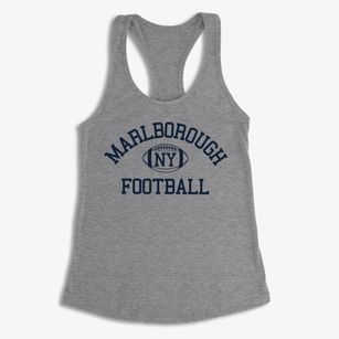 Marlborough New York Football Women's Racerback Tank