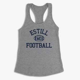 Estill Missouri Football Women's Racerback Tank