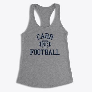 Carr North Carolina Football Women's Racerback Tank