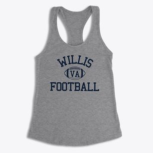 Willis Virginia Football Women's Racerback Tank