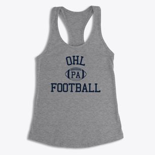 Ohl Pennsylvania Football Women's Racerback Tank