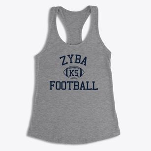 Zyba Kansas Football Women's Racerback Tank