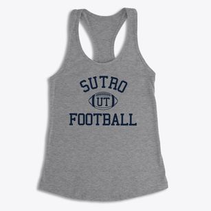 Sutro Utah Football Women's Racerback Tank