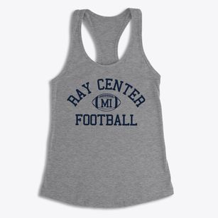 Ray Center Michigan Football Women's Racerback Tank