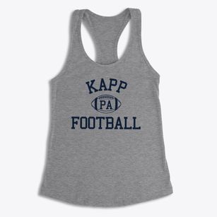Kapp Pennsylvania Football Women's Racerback Tank