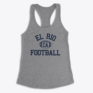 El Rio California Football Women's Racerback Tank