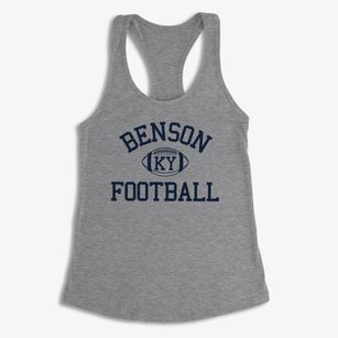 Benson Kentucky Football Women's Racerback Tank