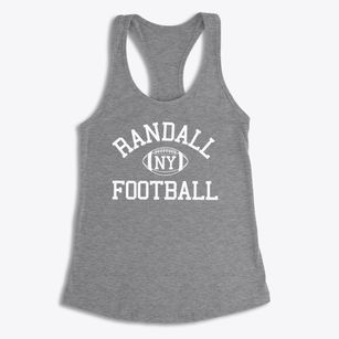 Randall New York Football Women's Racerback Tank