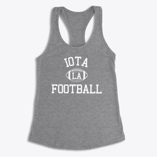 Iota Louisiana Football Women's Racerback Tank