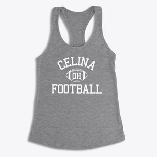 Celina Ohio Football Women's Racerback Tank