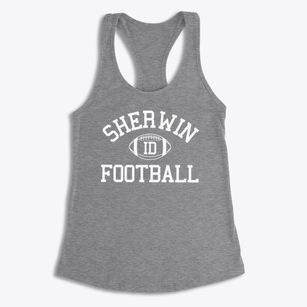 Sherwin Idaho Football Women's Racerback Tank