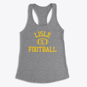 Lisle Illinois Football Women's Racerback Tank