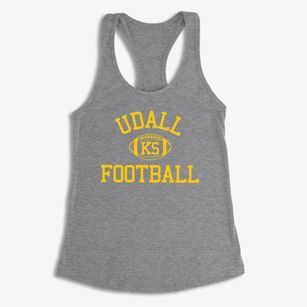 Udall Kansas Football Women's Racerback Tank