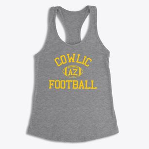 Cowlic Arizona Football Women's Racerback Tank