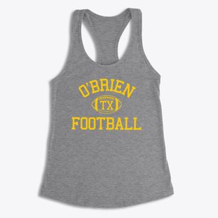 O'brien Texas Football Women's Racerback Tank