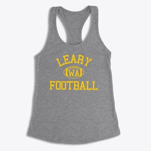 Leary Washington Football Women's Racerback Tank