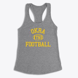 Okra Tennessee Football Women's Racerback Tank
