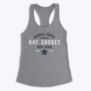 Bay Shores New York General Supply Women's Racerback Tank