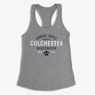 Colchester Washington General Supply Women's Racerback Tank