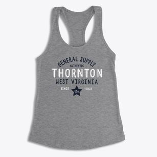Thornton West Virginia General Supply Women's Racerback Tank