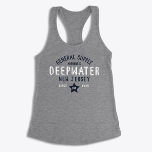 Deepwater New Jersey General Supply Women's Racerback Tank