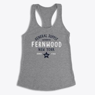 Fernwood New York General Supply Women's Racerback Tank