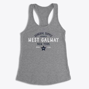 West Galway New York General Supply Women's Racerback Tank