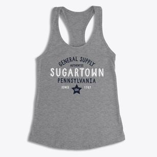 Sugartown Pennsylvania General Supply Women's Racerback Tank