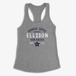 Ellison Arkansas General Supply Women's Racerback Tank