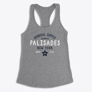 Palisades New York General Supply Women's Racerback Tank