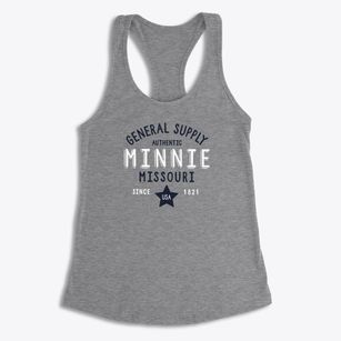 Minnie Missouri General Supply Women's Racerback Tank