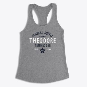 Theodore Tennessee General Supply Women's Racerback Tank