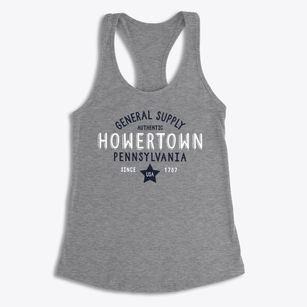 Howertown Pennsylvania General Supply Women's Racerback Tank