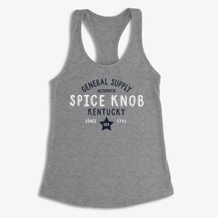 Spice Knob Kentucky General Supply Women's Racerback Tank