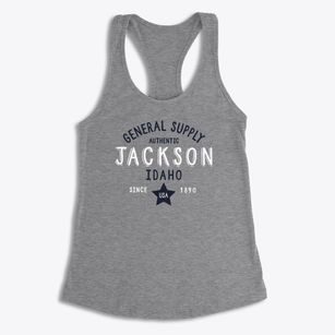 Jackson Idaho General Supply Women's Racerback Tank