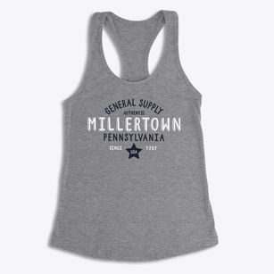Millertown Pennsylvania General Supply Women's Racerback Tank