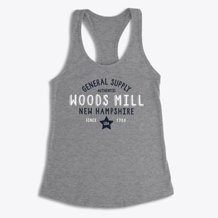 Woods Mill New Hampshire General Supply Women's Racerback Tank