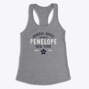 Penelope New York General Supply Women's Racerback Tank