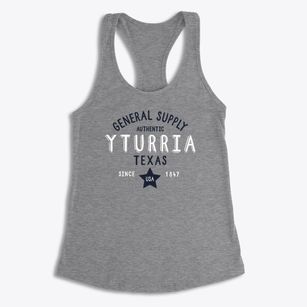 Yturria Texas General Supply Women's Racerback Tank