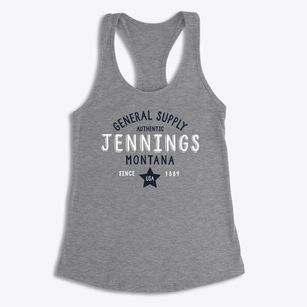 Jennings Montana General Supply Women's Racerback Tank