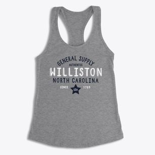 Williston North Carolina General Supply Women's Racerback Tank