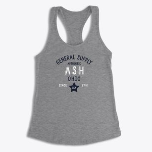 Ash Ohio General Supply Women's Racerback Tank