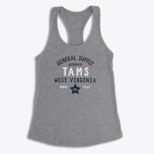 Tams West Virginia General Supply Women's Racerback Tank