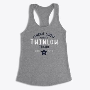 Twinlow Idaho General Supply Women's Racerback Tank