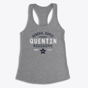 Quentin Mississippi General Supply Women's Racerback Tank