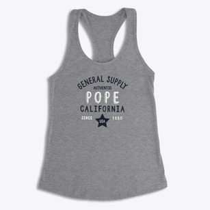 Pope California General Supply Women's Racerback Tank