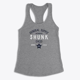 Shunk Ohio General Supply Women's Racerback Tank