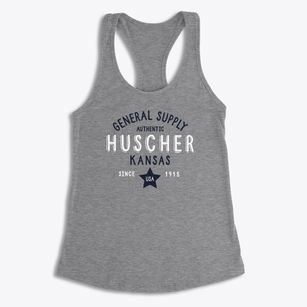 Huscher Kansas General Supply Women's Racerback Tank