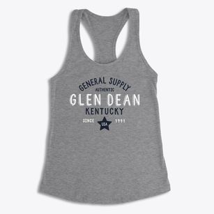 Glen Dean Kentucky General Supply Women's Racerback Tank