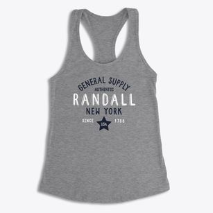 Randall New York General Supply Women's Racerback Tank